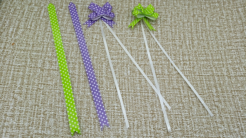 PP860101--12MM 25CM 波点圆点印刷彩带拉花