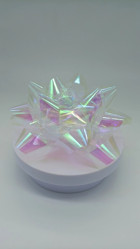 PR810601--6''彩虹膜料梦幻星星花