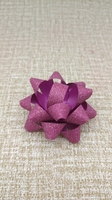 PG810301--3'' 各色葱粉彩带礼盒装饰花